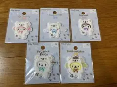 パイルワッペン　サンリオふわふわスノー