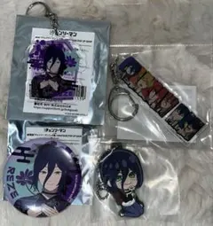 チェンソーマン お祭り キーホルダー 缶バッジ キーホルダー でふぉラバ！