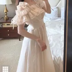 GRL フリルオフショルコルセットワンピース mb1584