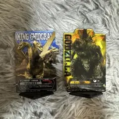 一番くじゴジラ怪獣乱舞　F賞　アクレクト　ゴジラ シークレット キングギドラ