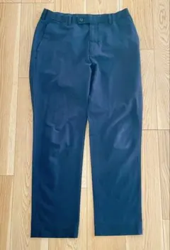 【rido2002様専用】感動パンツ　ネイビー　W82 L76　ウールライク