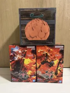 ワンピース 戦光絶景 エース ヤマト フィギュア　メラメラの実 ルームライト