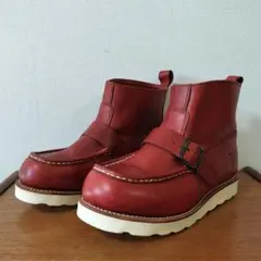 未使用品　FRYE　8.5インチ　モックトゥ　ワークブーツ　エンジニアブーツのサムネイル
