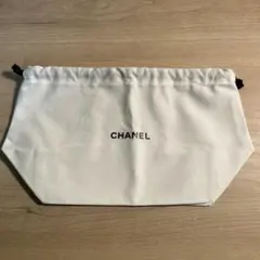 CHANEL 巾着ポーチ ホワイトのサムネイル