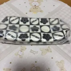 MARY QUANT ポーチ チェッカーフラッグ柄