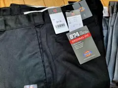 新品未使用　ディッキーズ874 ORIGINAL FIT 38x30 ブラック