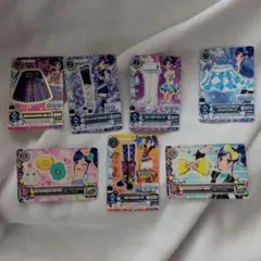 アイカツカードセット 7枚 霧矢あおい