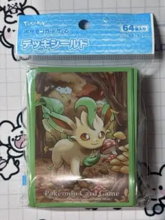 ポケモン デッキシールド リーフィア 64枚入り