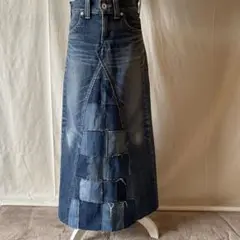 新品 denim dungaree パッチワークスカート 120 未使用 DENIM & DUNGAREE パッチワーク ロングスカート 160 - メルカリ