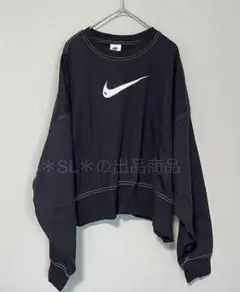 S NIKE ナイキ スウェット トレーナー オーバーサイズ ドロップ 新品