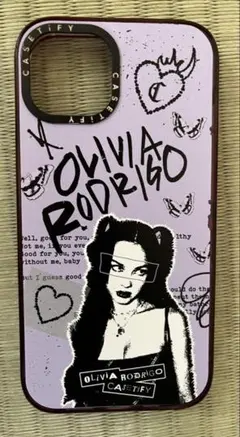 Olivia Rodrigo CASETiFY iPhone13用ソフトケース