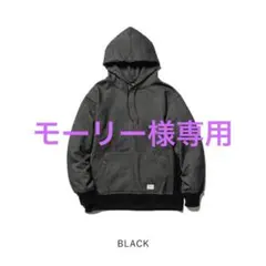 NANGA フード付きパーカー L グレー/ブラックのサムネイル