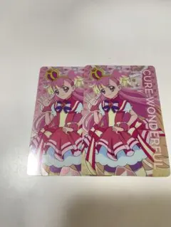 キュアワンダフル ブロマイドカード PD01 2枚セット