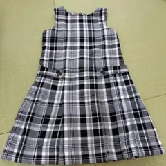 BeBe チェック柄 ワンピース 130