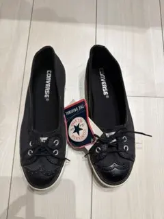 CONVERSE Fancy Pumps 黒 23cm 未使用 希少オールスター