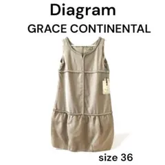 新品タグ付 Diagram ビジュードレス 36 結婚式 オケージョン
