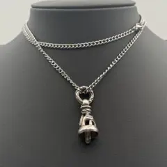 希少✨レナードカムホート ペンダントトップ ネックレス クレーンベル シルバーのサムネイル