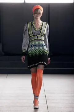 マメ 22AW ニーハイスポーツソックス　mame 靴下のサムネイル