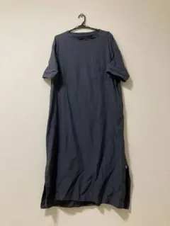 toujours リネンワンピース　ネイビーのサムネイル
