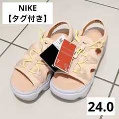 【タグ付き】NIKE エアマックスココサンダル 24センチ　ピンク　夏　厚底のサムネイル