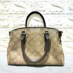 COACH シグネチャー ハンドバッグ