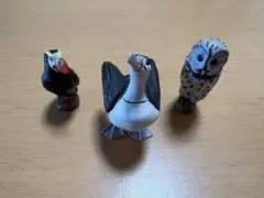 鳥フィギュア 3点セット