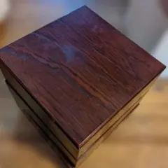 木製重箱 ダークブラウン