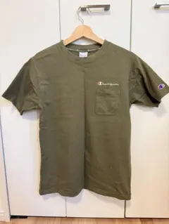Champion オリーブ 半袖Tシャツ Mサイズ