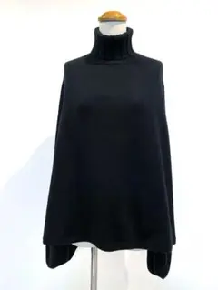 カシミヤ ポンチョ