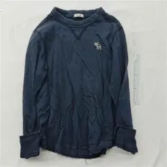 ■アバクロンビー＆フィッチ　ロンT ネイビー メンズ Sサイズ