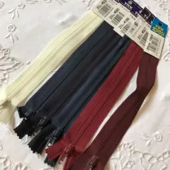 YKKファスナー　6本セット
