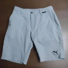 PUMA ライトグレー ショートパンツ Sサイズ
