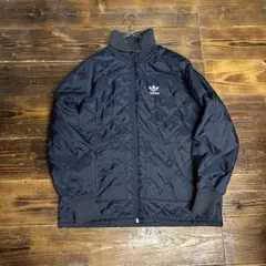 00s アディダス キルティング ジャケット 黒タグ