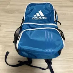 adidas サッカー用 ボールバッグ ブルー