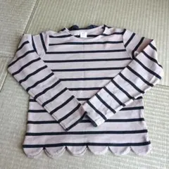 devirock ボーダー長袖カットソー 140