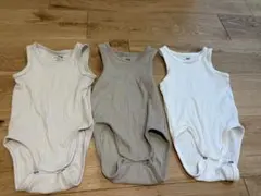 H&M オーガニックコットン タンクトップ 3枚セット