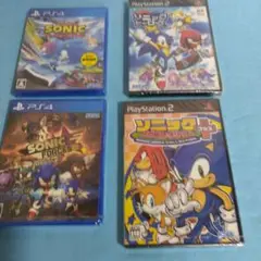 ソニックメガコレクション プラス他3本新品未使用