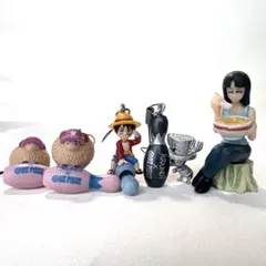 【最終値下げ】ONE PIECE フィギュア ストラップ 5点 まとめ売り