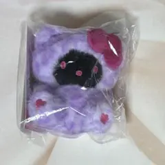 GLOBAL WORK ブラックハローキティレオパード着ぐるみキーホルダー