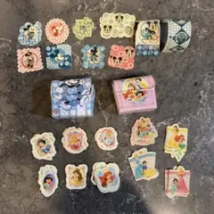 【平成レトロシール】ミッキー プリンセス ディズニーシールセット
