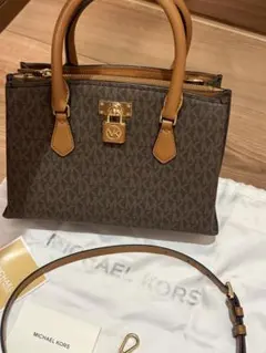 【正規品】MICHAELKORS ハンドバッグ RUBY サッチェルシグネチャー