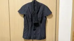 レースリボン　シャツ