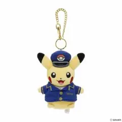 ポケモンセンター 駅長ピカチュウ マスコット アミュプラザ鹿児島
