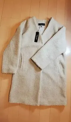 今年の冬に！MICHELKLEINロングコート 38サイズ