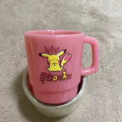 ITS’DEMO ピカチュウ スタッキングマグ ピンク