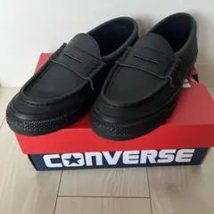 美品/CONVERSE/コンバース/ローファー/ブラック/24.0cmのサムネイル