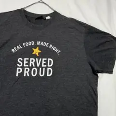 【Carl's Jr.】カールス・ジュニア　ファーストフード袖刺繡ロゴ付き