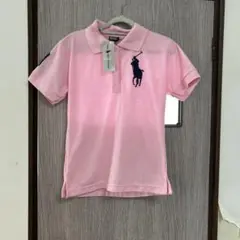 ポロシャツ　POLO ピンク　Mサイズ