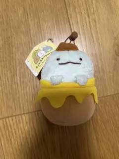 すみっコぐらし　ハニーポットぬいぐるみ　とかげ