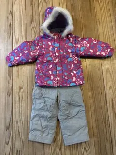 CCLTEAM 子供用 スキーウェア上下セット　100cm 防寒 女の子